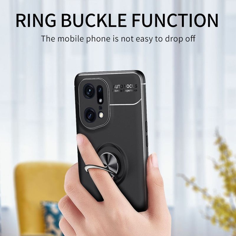 Mobildeksel Til Oppo Find X5 Pro Roterende Ring