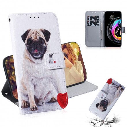 Folio Deksel Til Motorola Edge 20 Lite Pug Dog