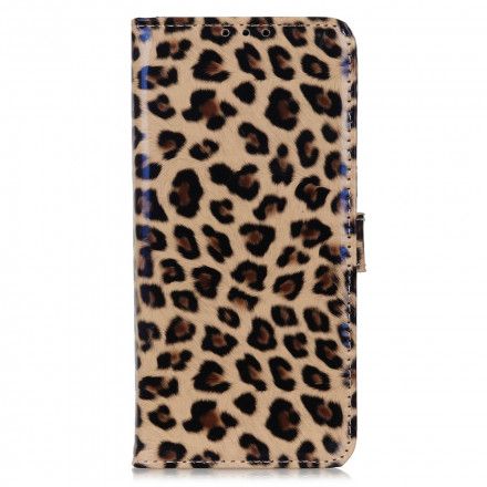 Lærdeksel Til Motorola Edge 20 Lite Leopard