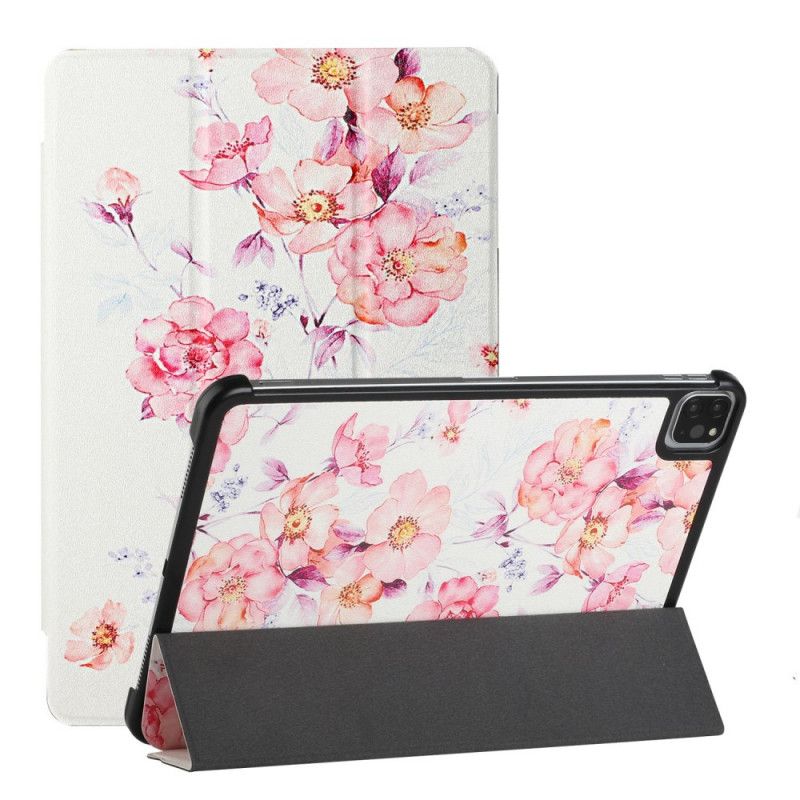 Beskyttelse Deksel Til iPad Air (2022) (2020) / Pro 11" Floral Kunstskinn