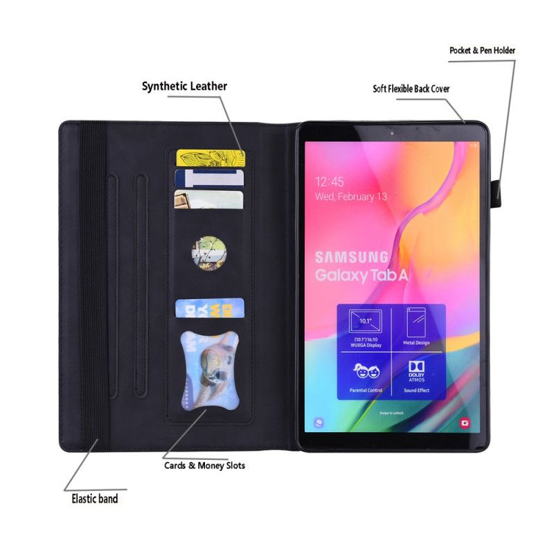 Etui Til iPad Air (2022) (2020) / Pro 11" Business Leather Effect