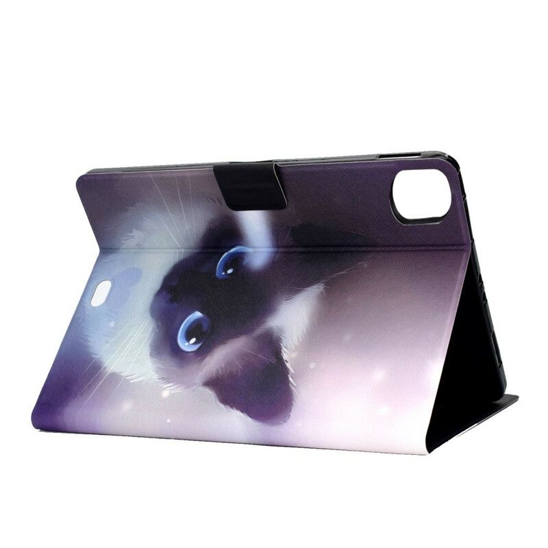 Folio Deksel Til iPad Air (2022) (2020) / Pro 11" Blue Eyed Cat