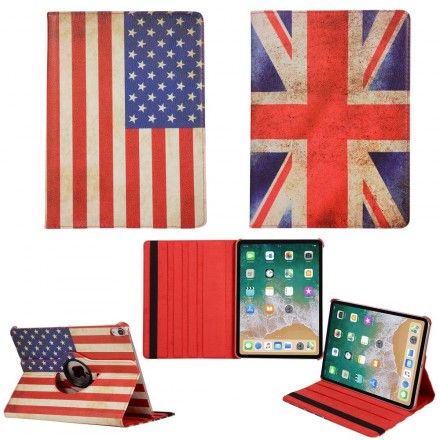 Folio Deksel Til iPad Air (2022) (2020) / Pro 11" Engelsk Flagg Roterende