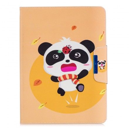 Folio Deksel Til iPad Air (2022) (2020) / Pro 11" Panda Ladybug