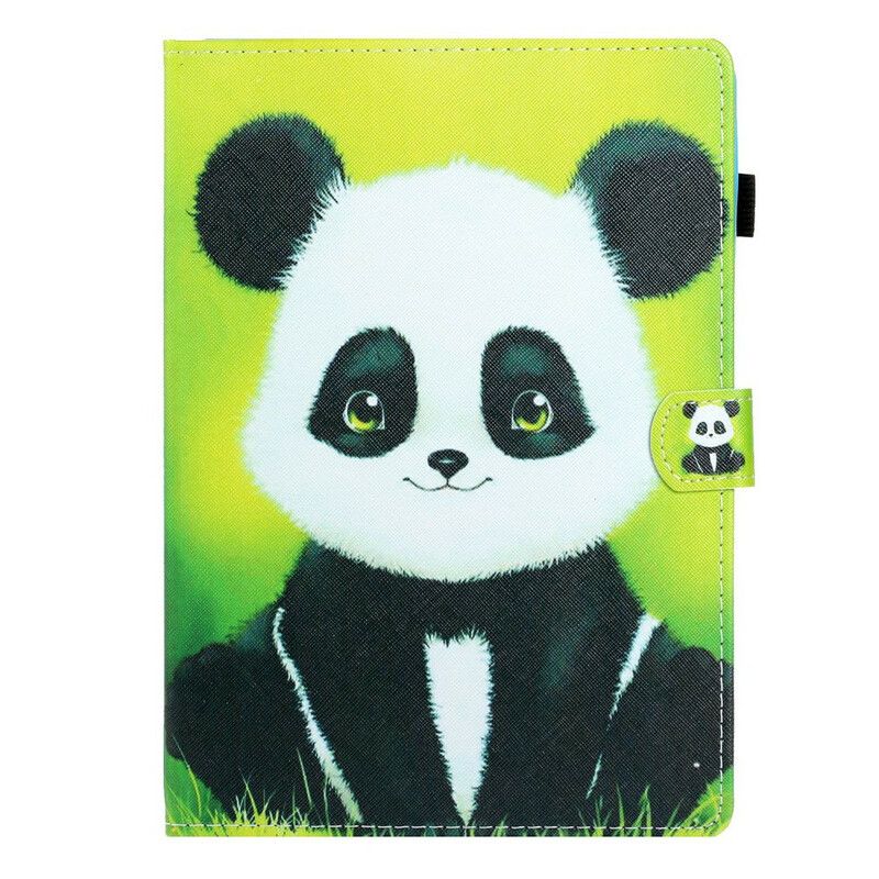 Folio Deksel Til iPad Air (2022) (2020) / Pro 11" Søt Panda