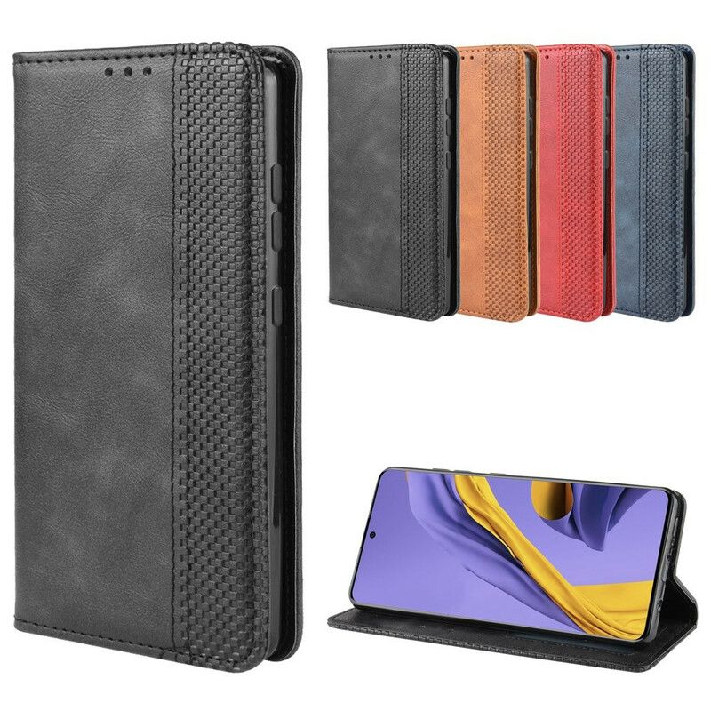 Beskyttelse Deksel Til Samsung Galaxy S20 Plus 4G / 5G Folio Deksel Vintage Stilisert Skinneffekt