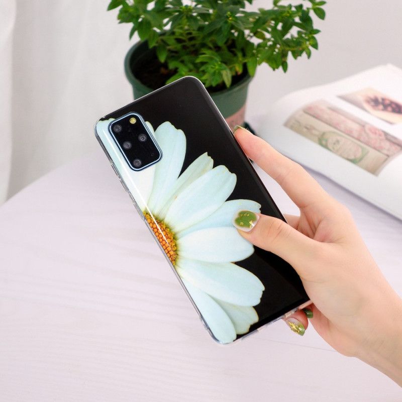 Deksel Til Samsung Galaxy S20 Plus 4G / 5G Fluorescerende Blomsterserie