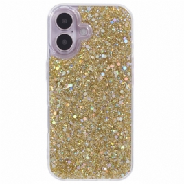 Deksel Til iPhone 16 Glitter