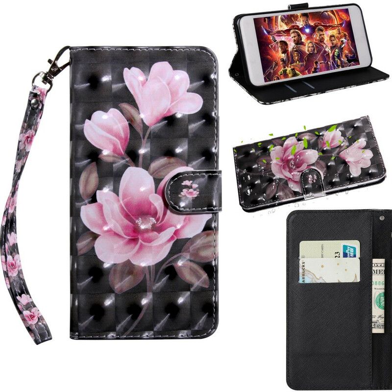 Folio Deksel Til Samsung Galaxy Note 10 Plus Blomstblomster