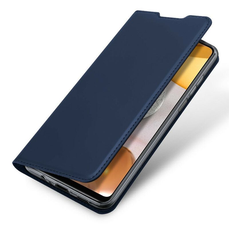 Beskyttelse Deksel Til Samsung Galaxy A12 / M12 Folio Deksel Skin Pro Dux Ducis