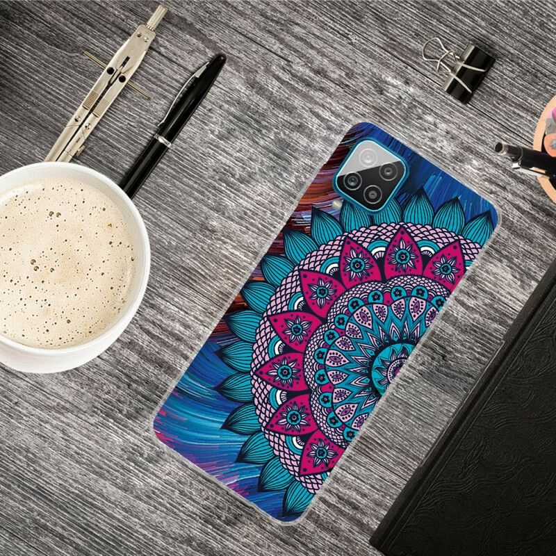 Deksel Til Samsung Galaxy A12 / M12 Fargerik Mandala