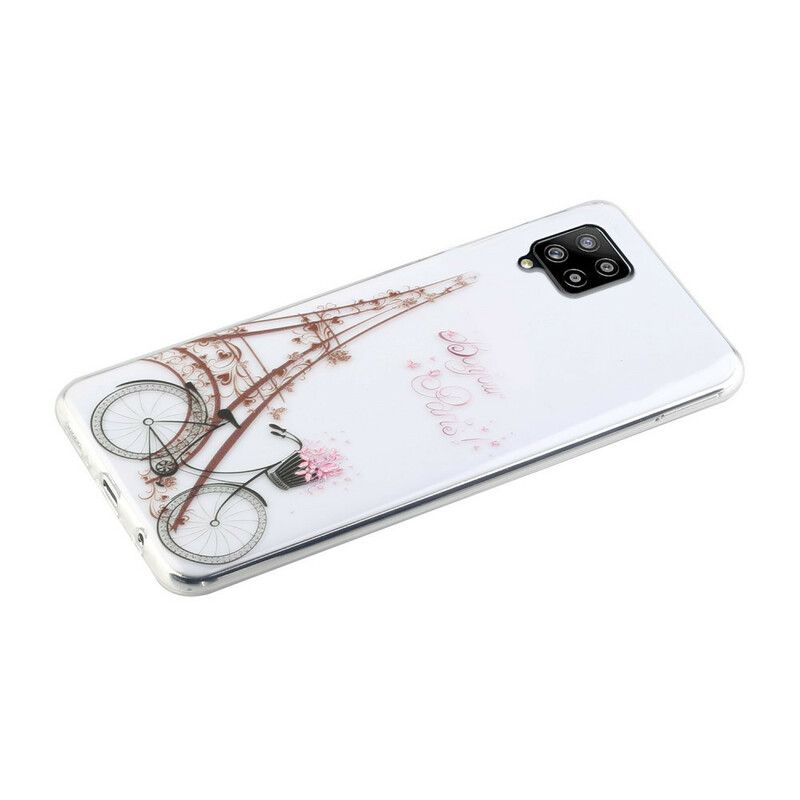 Deksel Til Samsung Galaxy A12 / M12 Transparent Bonjour Paris