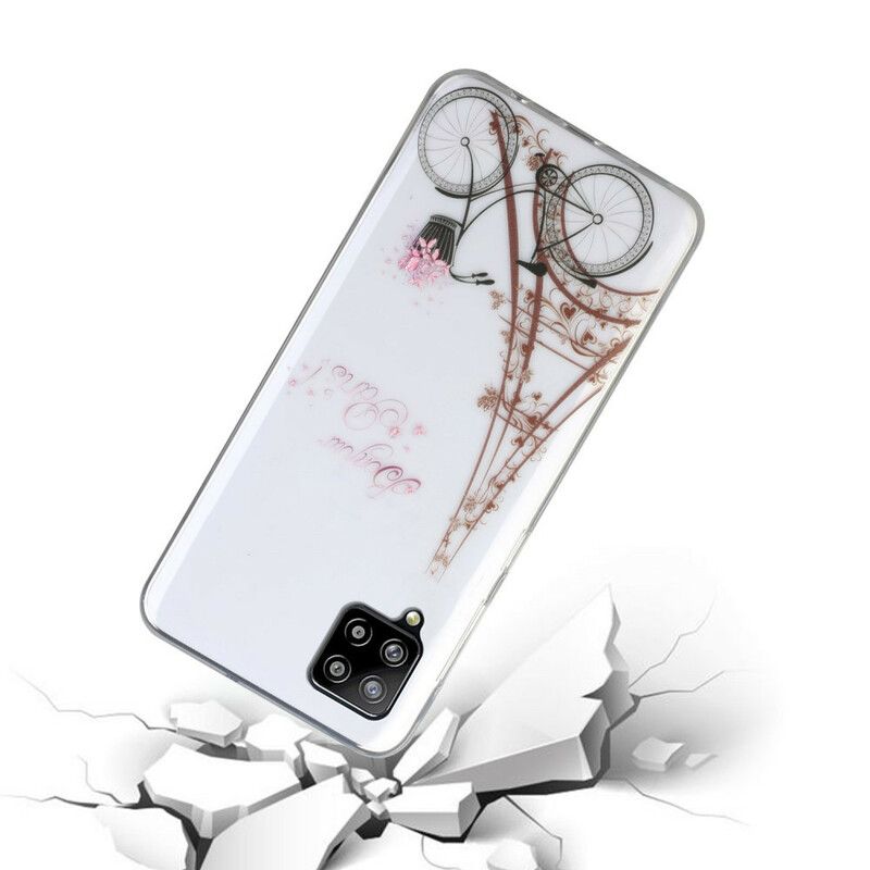 Deksel Til Samsung Galaxy A12 / M12 Transparent Bonjour Paris