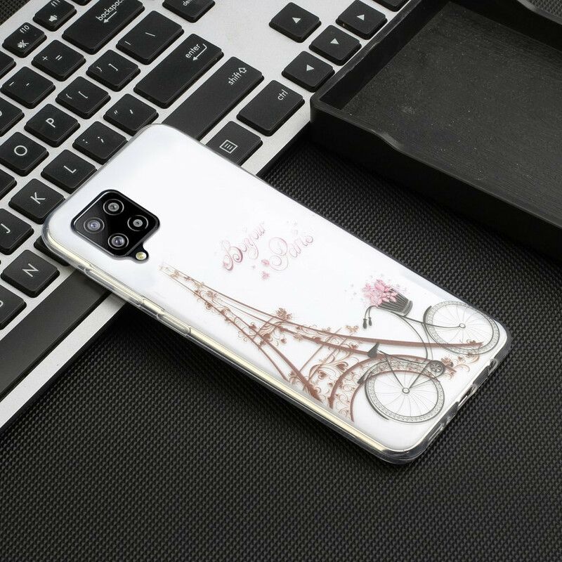 Deksel Til Samsung Galaxy A12 / M12 Transparent Bonjour Paris