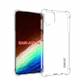 Deksel Til Samsung Galaxy A12 / M12 Transparent Enkay