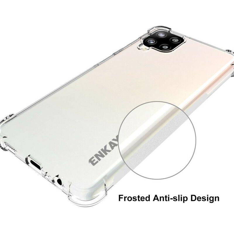 Deksel Til Samsung Galaxy A12 / M12 Transparent Enkay