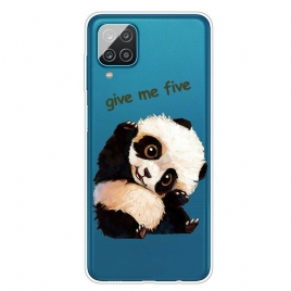 Deksel Til Samsung Galaxy A12 / M12 Transparent Panda Gi Meg Fem