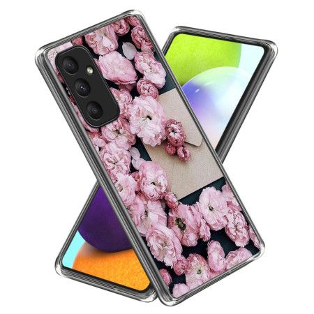 Deksel Samsung Galaxy A55 5g Mobildeksel Rosa Blomster