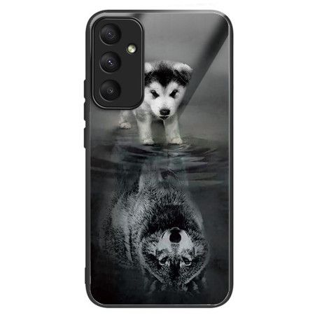 Deksel Til Samsung Galaxy A55 5g Puppy Dream Herdet Glass