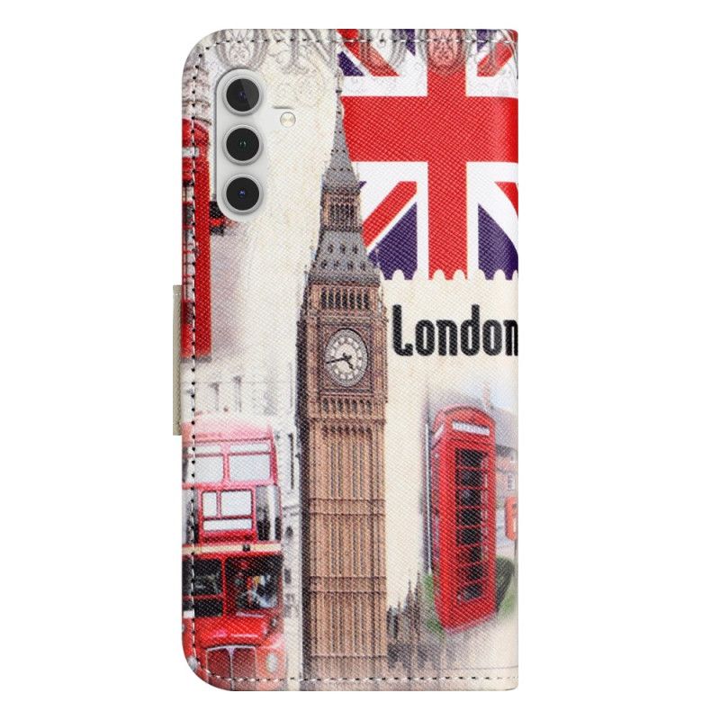 Folio Deksel Samsung Galaxy A55 5g London Life