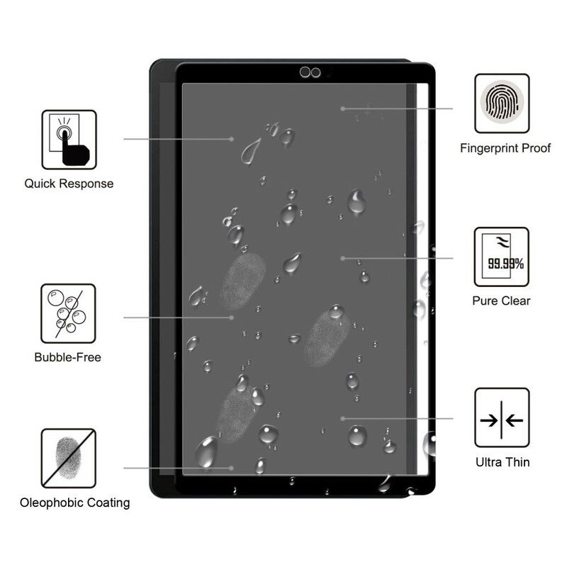 Beskyttelse Av Herdet Glass For Samsung Galaxy Tab A 10.1 (2019)