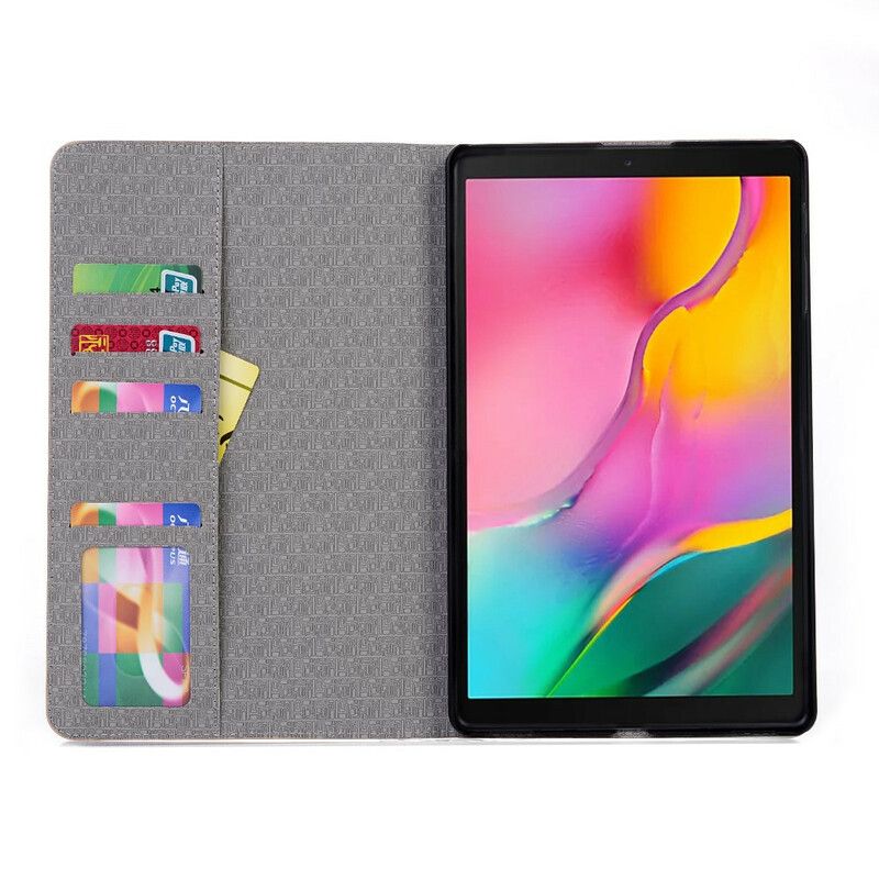 Etui Til Samsung Galaxy Tab A 10.1 (2019) Teksturert