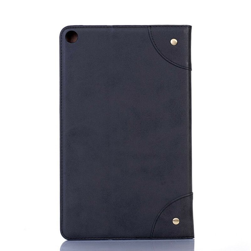 Etui Til Samsung Galaxy Tab A 10.1 (2019) Vintage Nagler I Kunstskinn