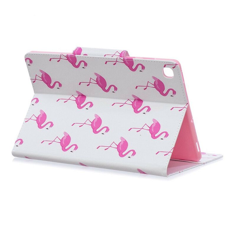 Folio Deksel Til Samsung Galaxy Tab A 10.1 (2019) Flamingoer