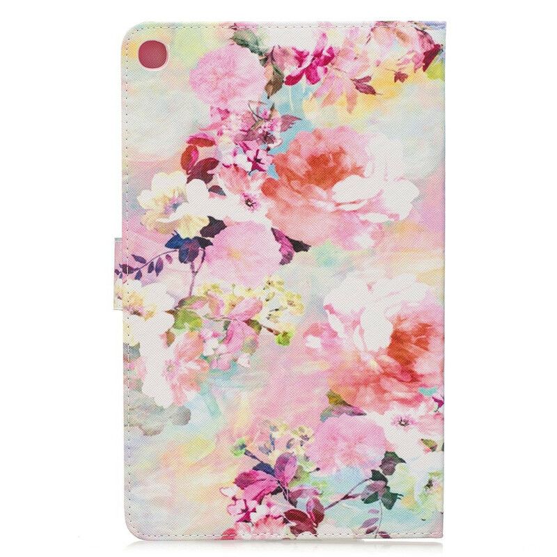 Lærdeksel Til Samsung Galaxy Tab A 10.1 (2019) Floral Series