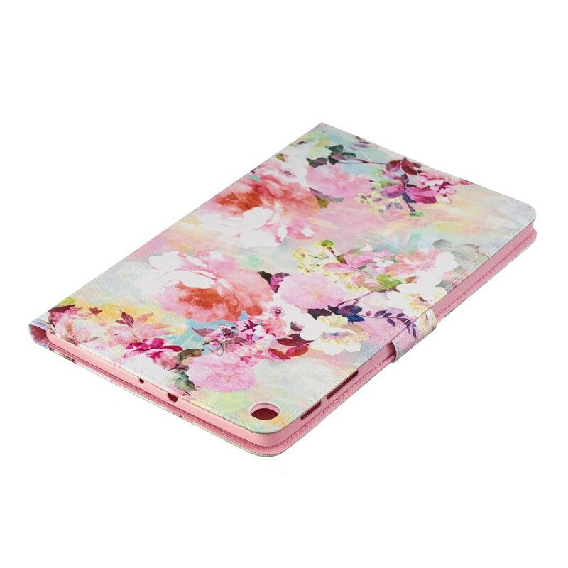 Lærdeksel Til Samsung Galaxy Tab A 10.1 (2019) Floral Series