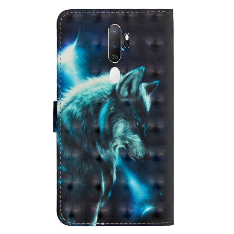 Lærdeksel Til Oppo A9 2020 / A5 2020 Majestic Wolf