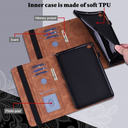 Etui Til Xiaomi Pad 5 Blomsterdesign