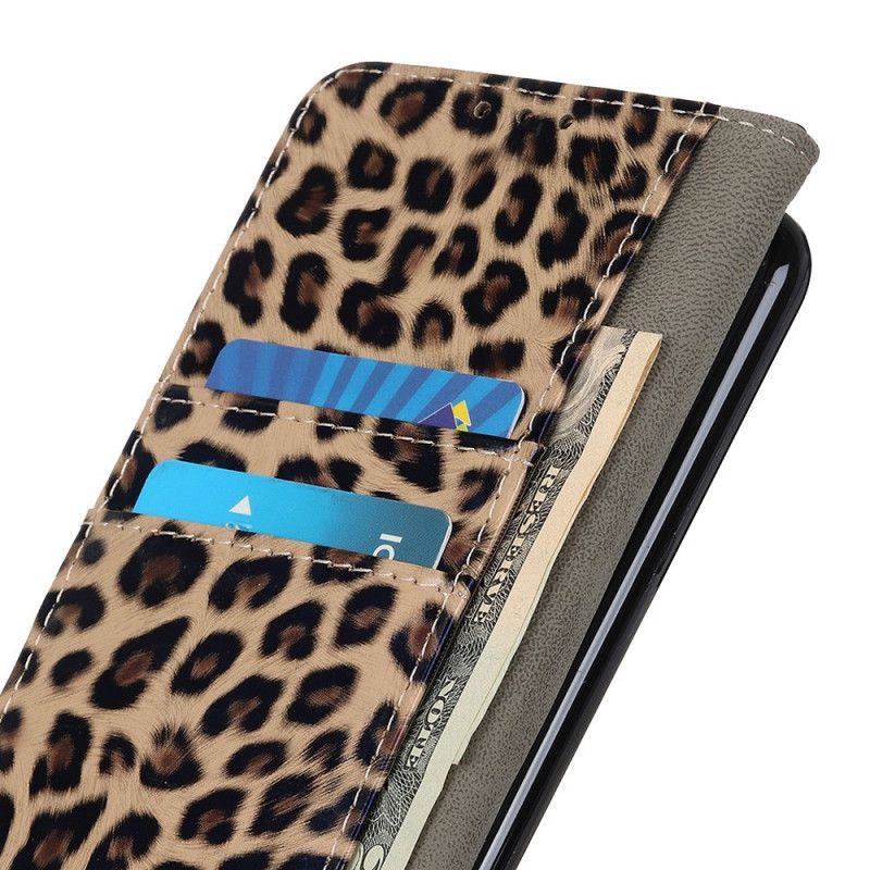 Folio Deksel Til Samsung Galaxy M33 5G Lille Leopardeffekt