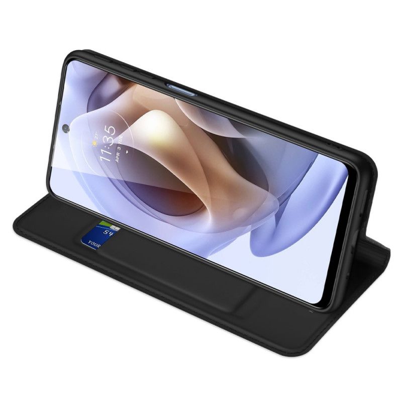 Beskyttelse Deksel Til Moto G31 / Moto G41 Folio Deksel Dux Ducis Pro Skin