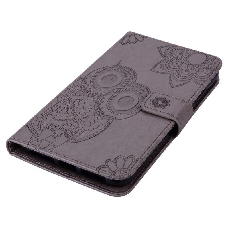 Folio Deksel Til Moto G31 / Moto G41 Ugle Mandala