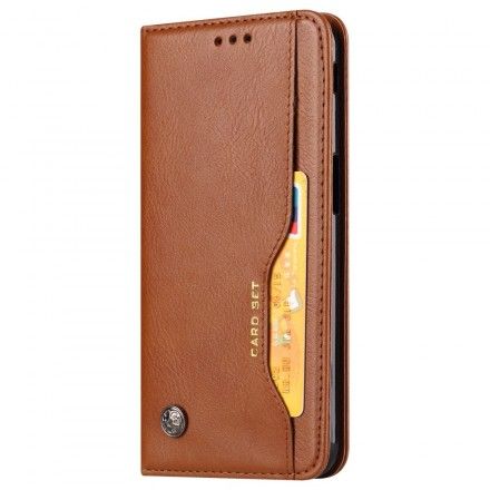 Beskyttelse Deksel Til Samsung Galaxy J6 Plus Folio Deksel Faux Leather Card Holder