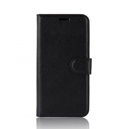 Folio Deksel Til Samsung Galaxy J6 Plus Faux Leather Litchi