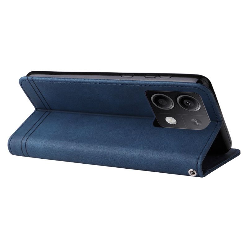 Folio Deksel Xiaomi Redmi Note 13 5g Dekorativ Stroppnagle