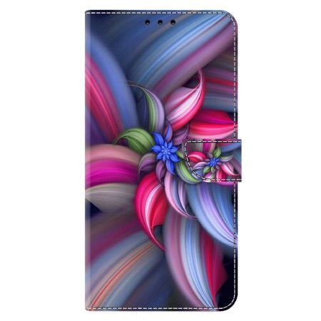 Folio Deksel Xiaomi Redmi Note 13 5g Fargerike Blomster