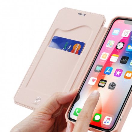 Beskyttelse Deksel Til iPhone XS Max Folio Deksel Skin X Series Dux Ducis