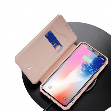 Beskyttelse Deksel Til iPhone XS Max Folio Deksel Skin X Series Dux Ducis