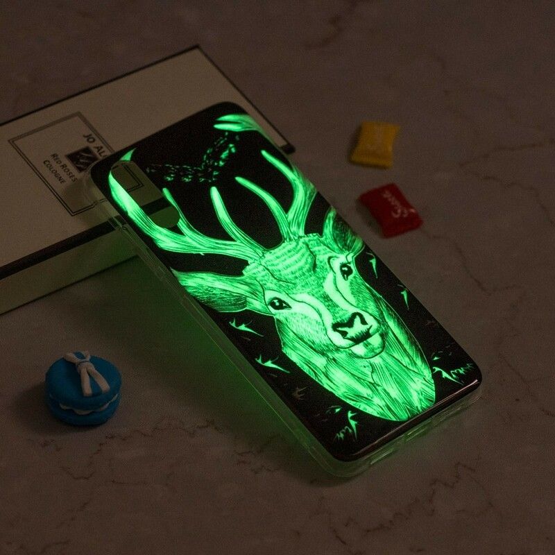 Deksel Til iPhone XS Max Majestic Fluorescent Stag