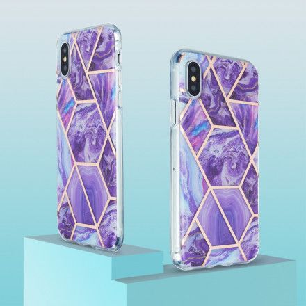 Deksel Til iPhone XS Max Marmordesign