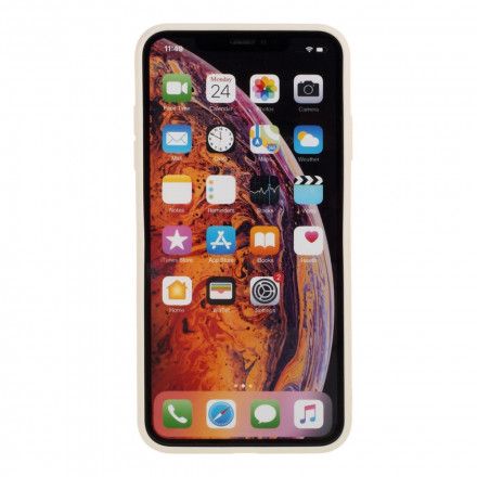 Deksel Til iPhone XS Max Matt Stiv Silikon