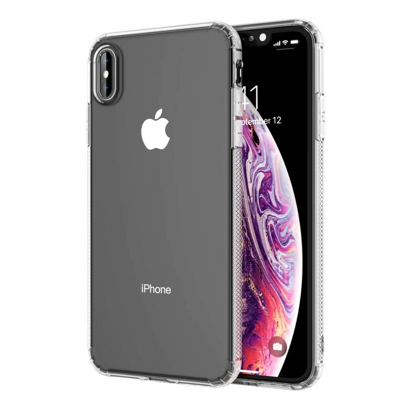 Deksel Til iPhone XS Max Transparente Leeu-beskyttelsesputer