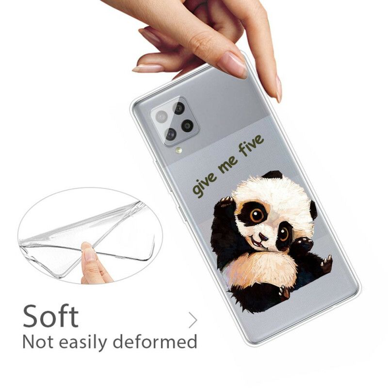 Deksel Til Samsung Galaxy A42 5G Transparent Panda Gi Meg Fem