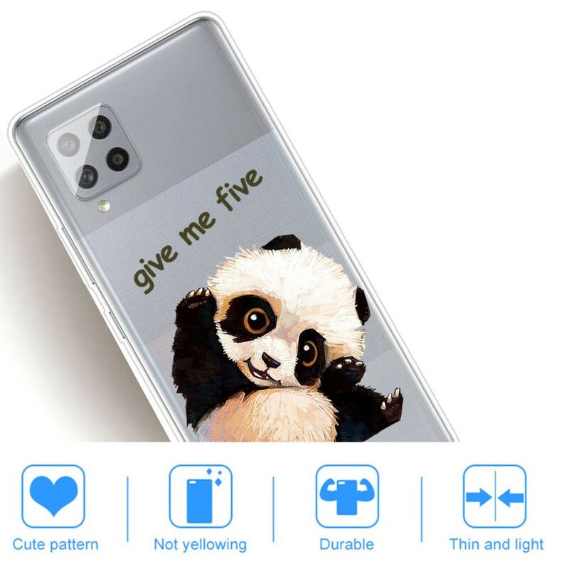 Deksel Til Samsung Galaxy A42 5G Transparent Panda Gi Meg Fem