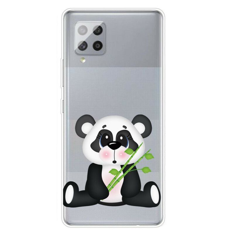 Deksel Til Samsung Galaxy A42 5G Transparent Trist Panda