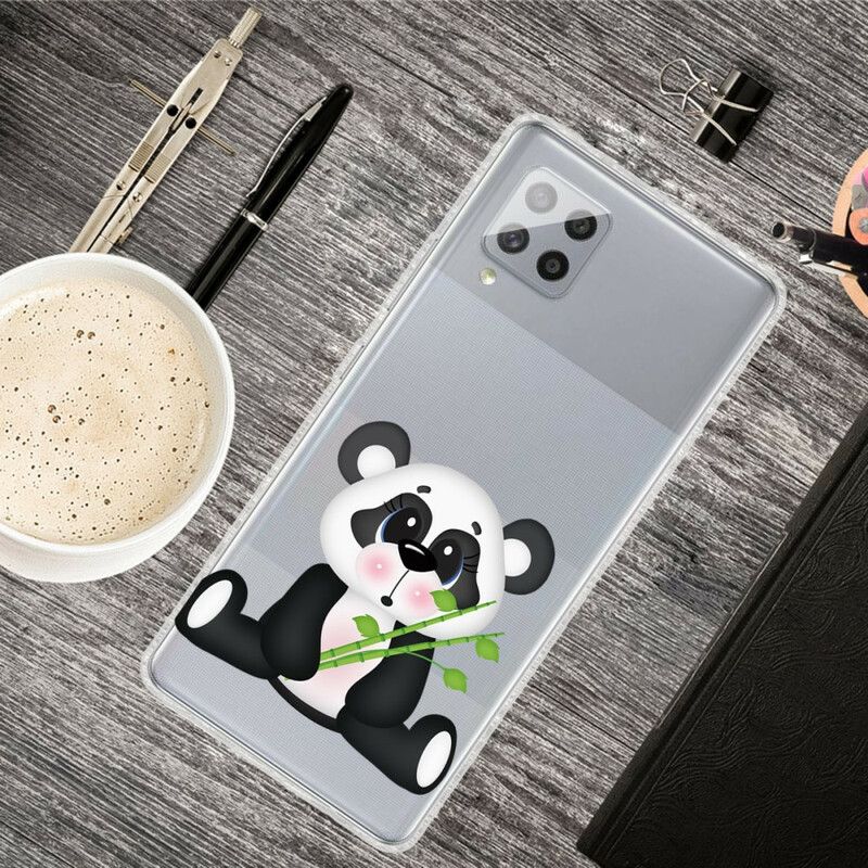 Deksel Til Samsung Galaxy A42 5G Transparent Trist Panda