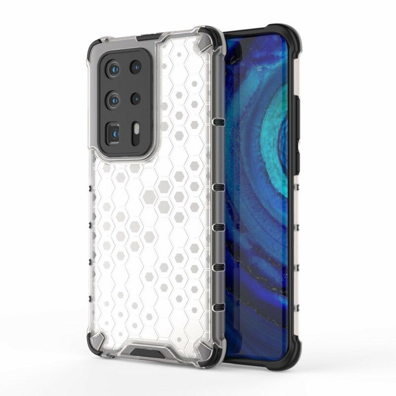 Deksel Til Huawei P40 Pro Plus Honeycomb Style